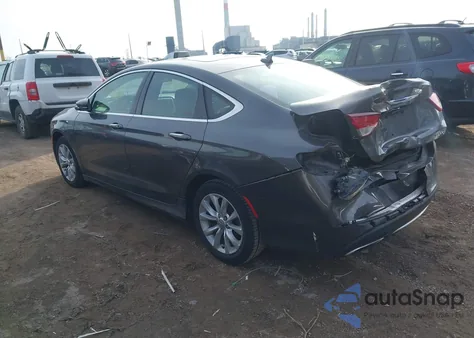 2015 Chrysler 200 C from USA, damaged, VIN 1C3CCCCG1FN525955